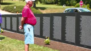 Vietnam Veterans Traveling Wall Visiting Mcconnelsville, Ohio.