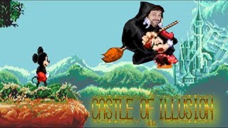 CASTLE OF ILLUSION (Mega Drive) ATÉ ZERAR