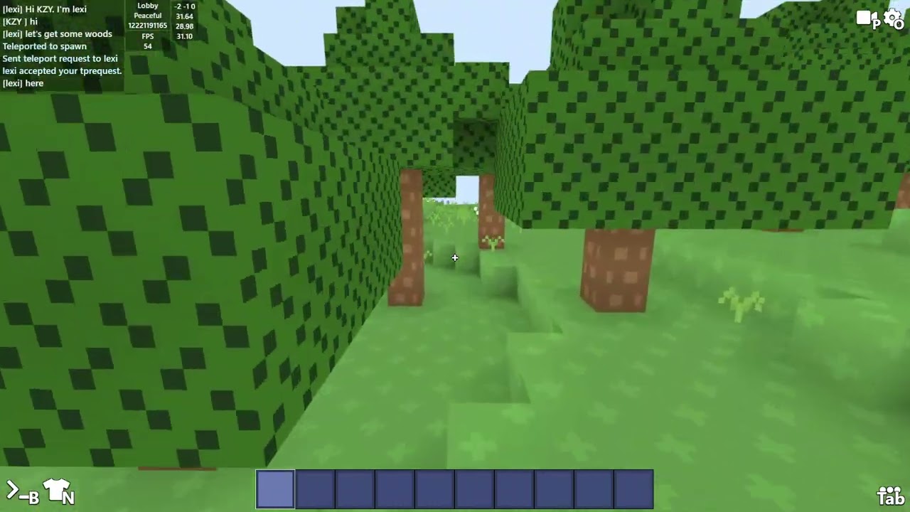 Bloxd.io Gameplay, Minecraft Kind of Game And Many Game Modes - video