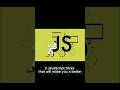 3 JavaScript Tricks that will make you better #Shorts #JavaScript #fullstackdev