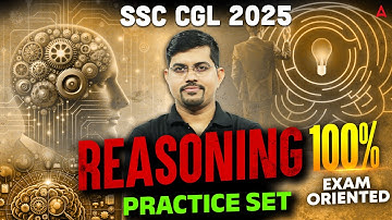 SSC CGL Reasoning Expected Questions 2025 | CGL Reasoning 100% Exam Oriented | By Vinay Sir