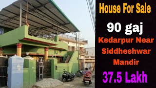 House for sale in Kedarpur Near Siddheshwar Mandir Dehradun 90 gaj land area