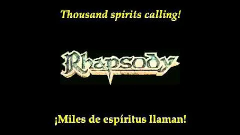 Rhapsody - Holy Thunderforce (Lyrics & Sub Esp.)
