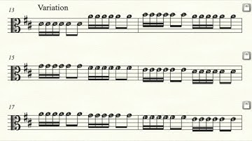 Mozart Variations VIOLA