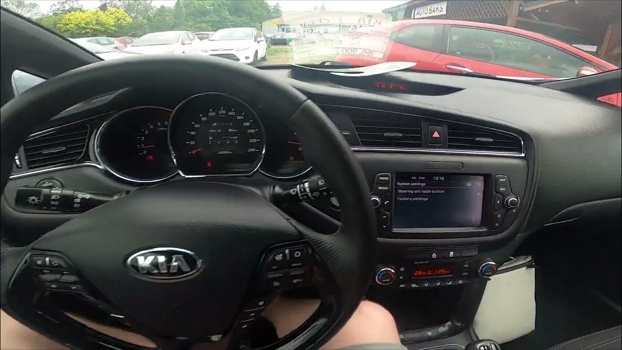 How to Perform System Factory Reset in Kia Ceed II ( 2012 - 2018