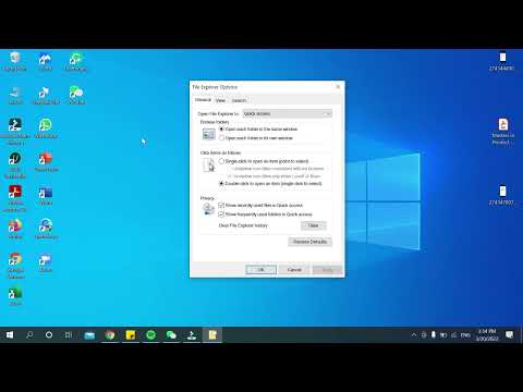 How to open File Explorer Options in Windows