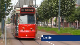 HTM & RandstadRail | Trams in Delft | GT8L's & RegioCitadissen | zondag 2 juni 2024