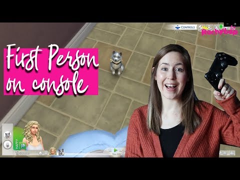 How to access First Person Mode on Console in The Sims 4 [PS4 and Xbox One]
