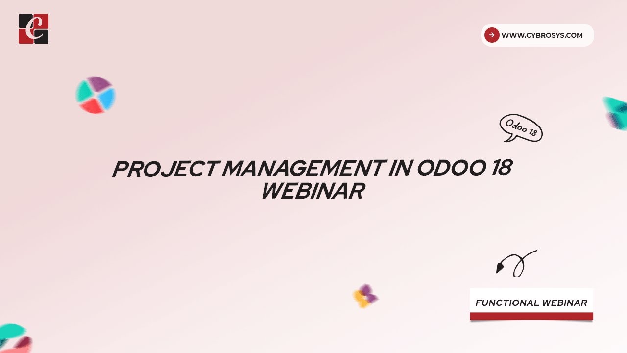 Project Management in Odoo 18 Webinar | Odoo 18 Project Management | Odoo 18 Functional Webinar