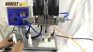 Celebrity Semi Automatic Pneumatic Bottle Capping Machine Profile