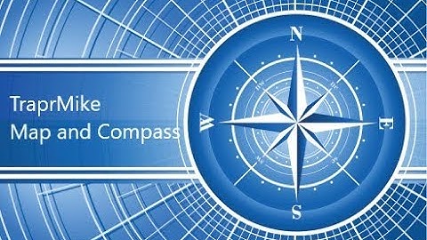 Trapr Mike Bushcraft: #1  Map/Compass/Protractor