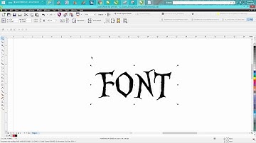 Corel Draw Tips & Tricks FONT Finder