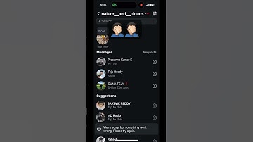 Instagram chat Refresh problem | Network failed please try again later #shorts #instagram