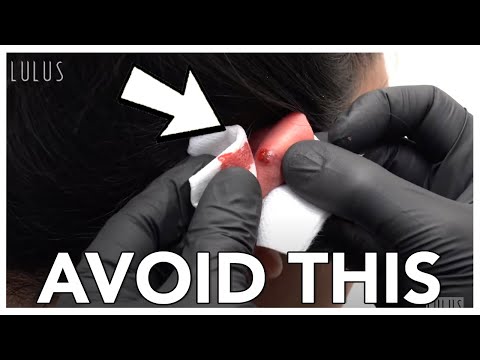 AVOID These 5 Risky Piercing Aftercare Mistakes!! **MUST WATCH**