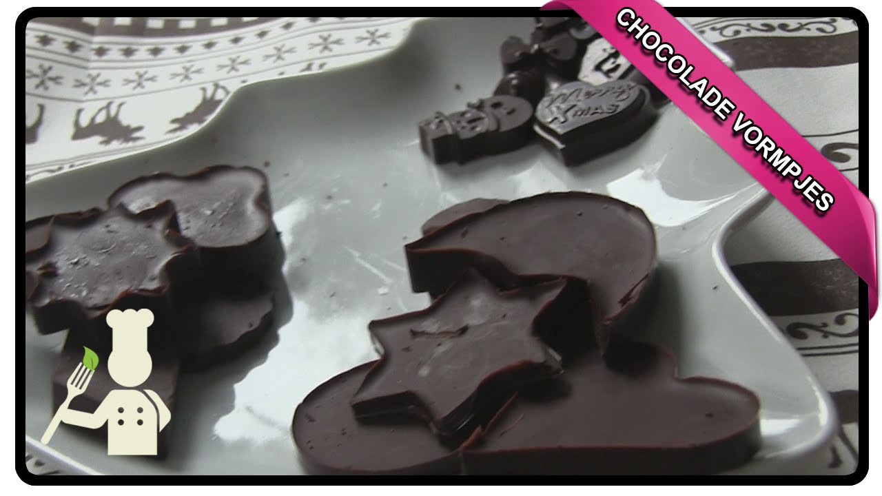 Chocolade Vormpjes Maken (Kerst) - Recept #11 - Youtube