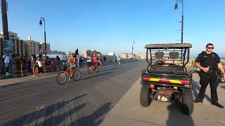 ⁴ᴷ⁶⁰ Walking Long Beach, Nassau County, Long Island, New York (Narrated) (July 18, 2020)
