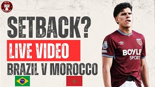 Brazil v Morocco! Fernandes Setback? United News Into WORLD CUP Watchalong!