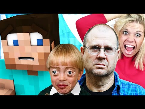 THE CRAZIEST FAMILY ON MINECRAFT! (MINECRAFT TROLLING)