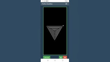 Draw a Spiral Triangle Pattern Program using Turtle module in Python