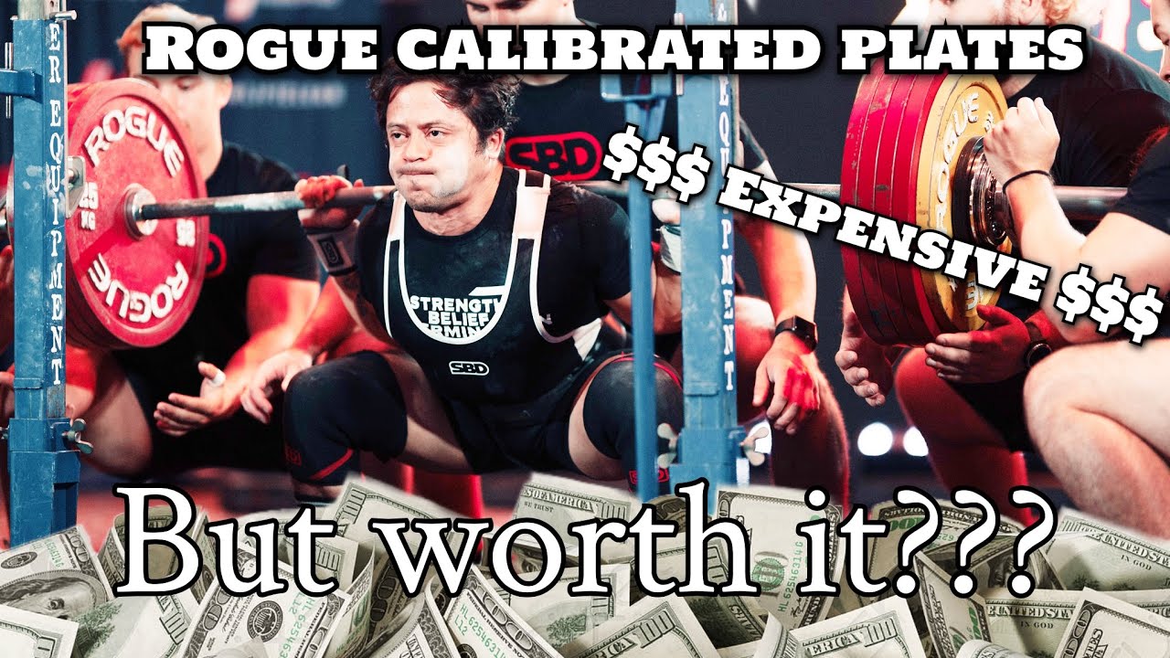 Rogue fitness calibrated kilo plates (Worth it?) - YouTube