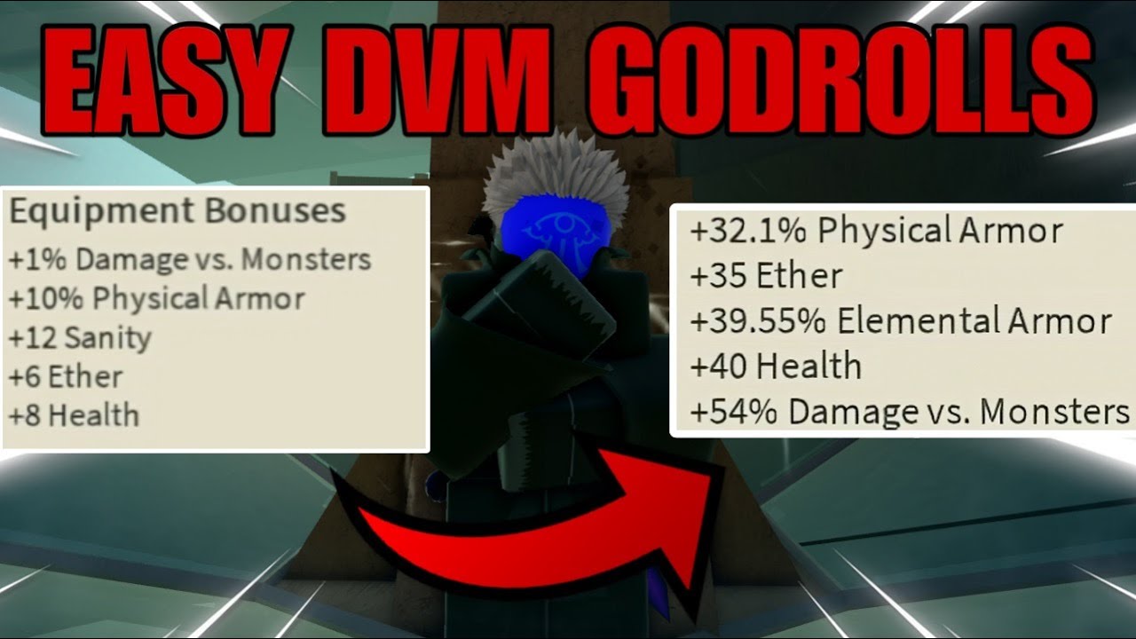How TO Get PERFECT PVE Godrolls (DVM or HP kits) | Deepwoken - YouTube