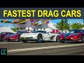 *2021 UPDATED* TOP 30 FASTEST Drag Cars in Forza Horizon 4 l Is The Koenigsegg Jesko Fast Enough?