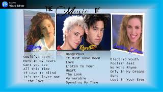 the songs of debbie gibson, tiffany and roxette