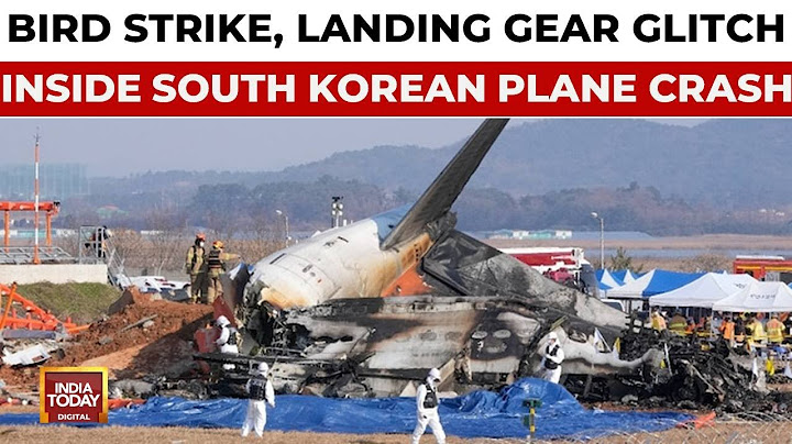 South Korea Plane Crash | Jeju Air Flight With 181 People Crashes At Muan Airport | India Today