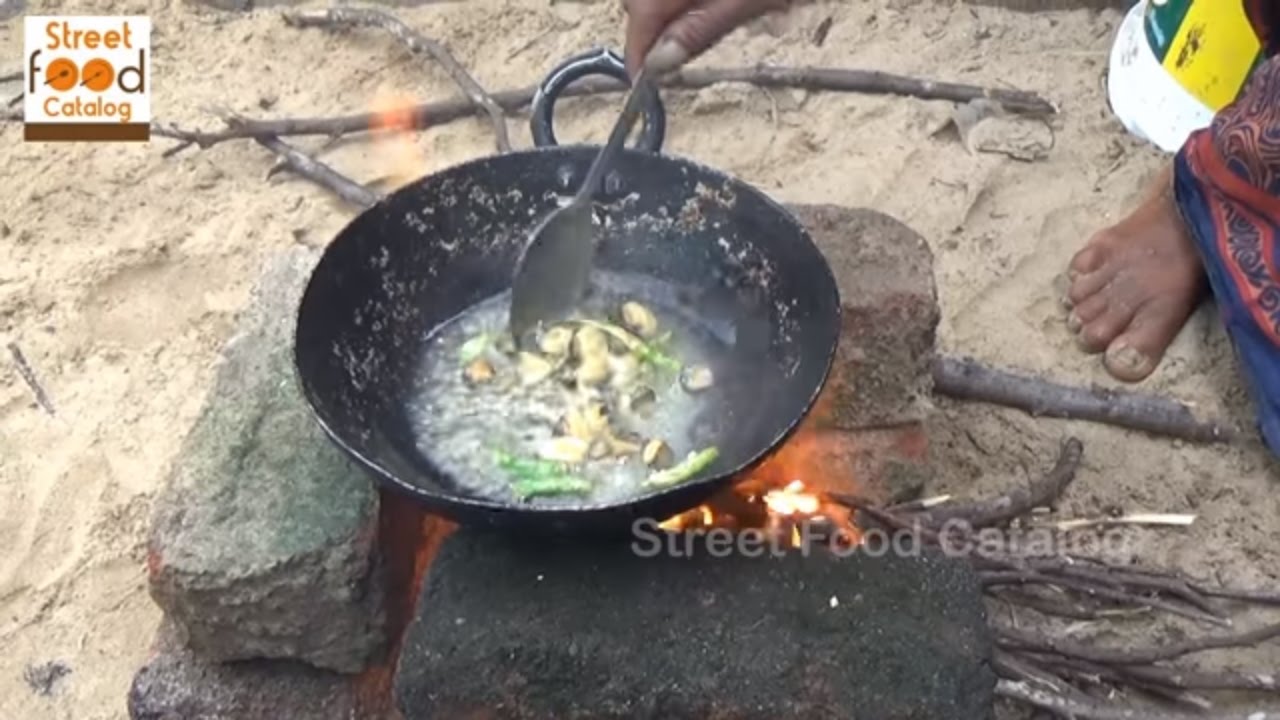 Village Style Snails Curry (Nethallu Curry) - My Village Cooking - Food Info - Village Food Factory | Street Food Catalog
