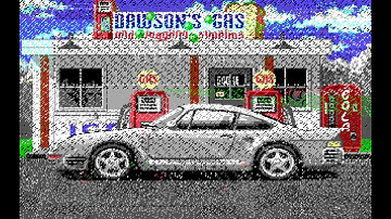Test Drive 2 (DOS) - California longplay, hardest difficulty