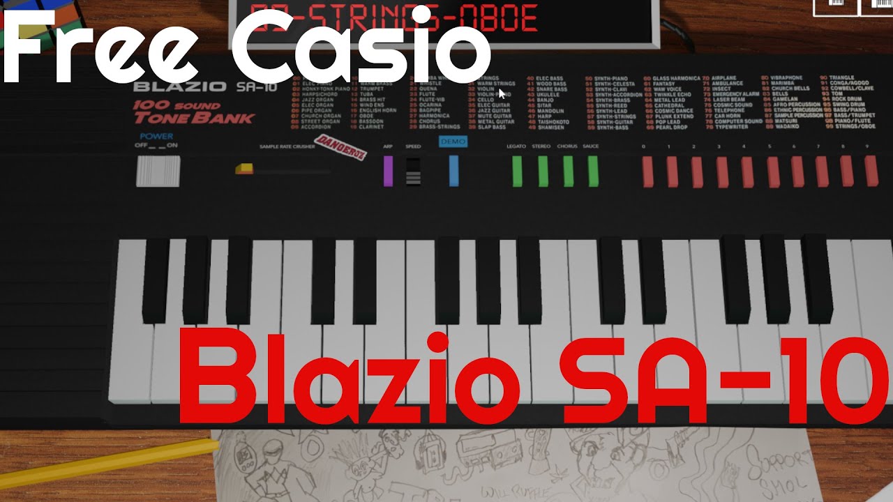 Free Casio - Blazio SA-10 by Blezz Beats (No Talking) - YouTube
