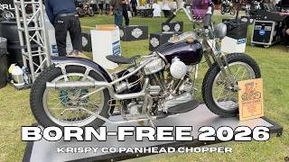 KRISPY Co Panhead Chopper at Born-Free #DicEtv