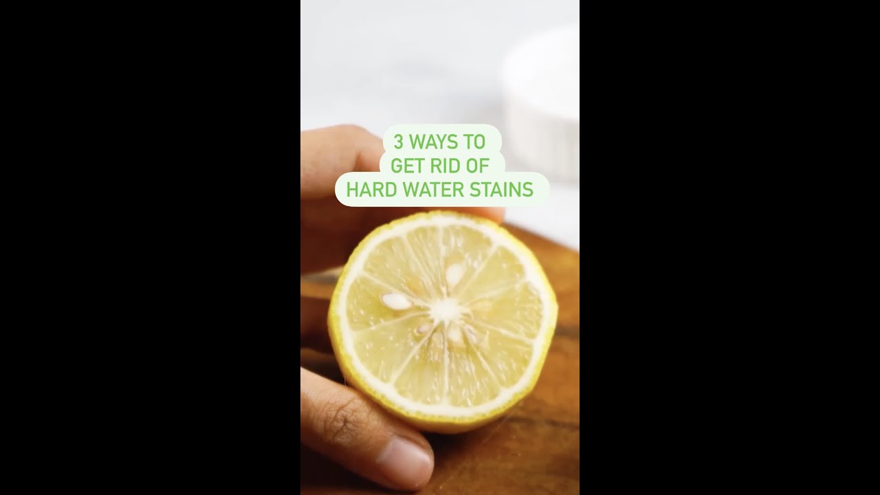 How to Remove Hard Water Stains - Brite and Clean Product Review 