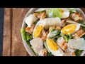 La salade STAR de l'été : Salade césar super fraiche au poulet et fromage