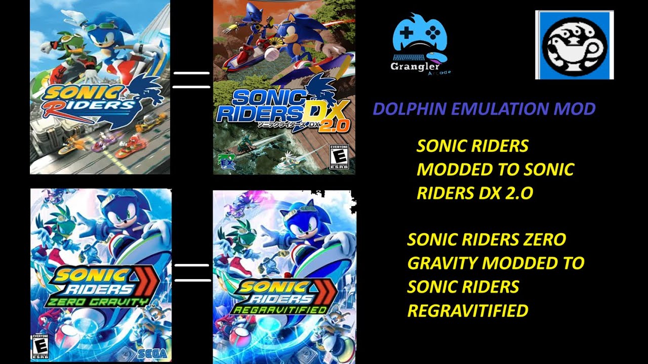 PC SONIC RIDES MOD (DX) SONIC RIDERS ZERO GRAVITY MOD (Regravitified ...