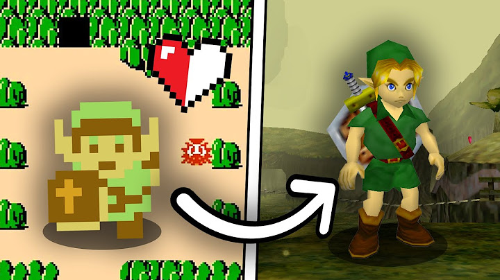 Zelda mais à chaque Dégat, je change de Jeu