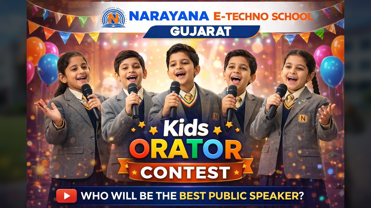 NARAYANA E-TECHNO SCHOOL KIDS ORATOR CONTEST #education #narayanaschools #contestofchampions