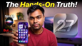 🚀 iOS 27 Hands-On Tamil | The Truth About Apple Intelligence & New Features