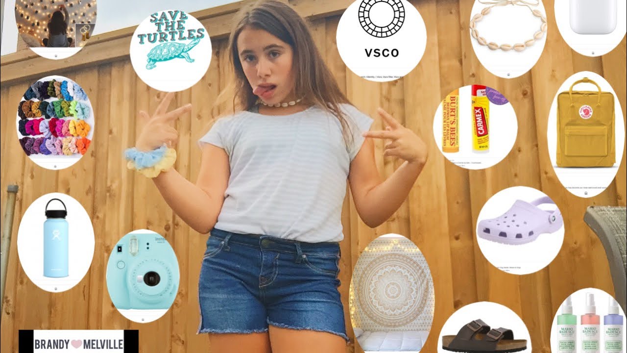 Becoming the ultimate vsco girl! - YouTube