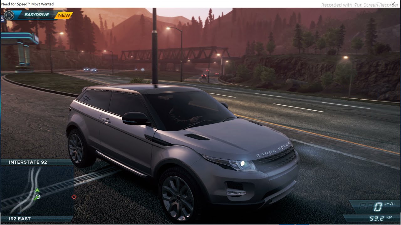 range rover need for speed most wanted 2012 gameplay
