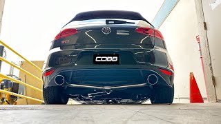 Perfect Daily Driver Exhaust For The Mk7 Gti? Cobb Cat-Back Exhaust System