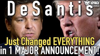 Desantis Just Changed Everything With One Major Announcement!