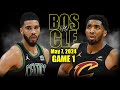 Boston celtics vs cleveland cavaliers full game 1 highlights  may 7 2024  2024 nba playoffs