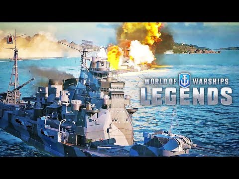 World of Warships: Legends – Official Hunt for Atago Trailer