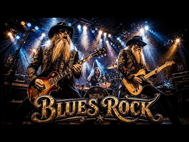 ZZ Top, Jimi Hendrix, B.B. King – Vintage Blues Rock Guitar Solos