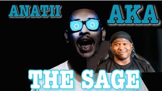 ANATII FT. AKA - THE SAGE (OFFICIAL MUSIC VIDEO) | REACTION