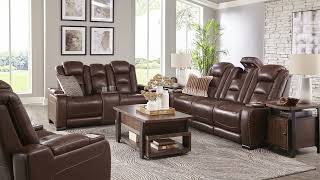 The Man Den Mahogany Collection from Signature Design by Ashley
