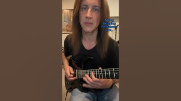 Try this string skipping pentatonic lead guitar lick..