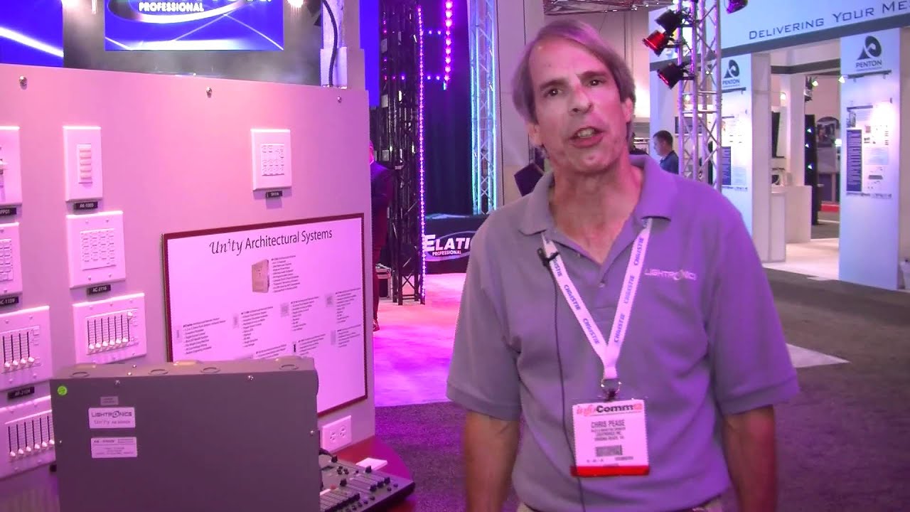Lightronics LED Ellipsoidal Fixture and Unity A/B Driver - YouTube