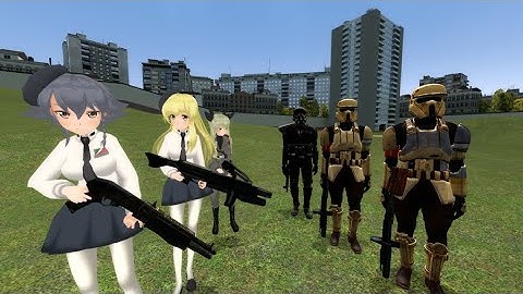 Anzio High school VS Stormtrooper (GMOD Npc battle)